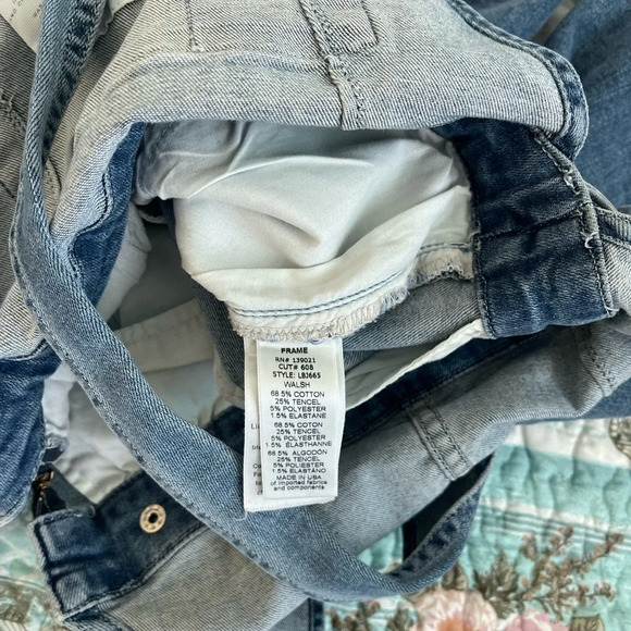 Frame Denim flare overall jeans - Picture 5 of 7